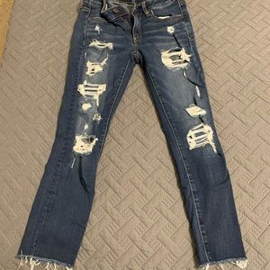 American Eagle jean capris